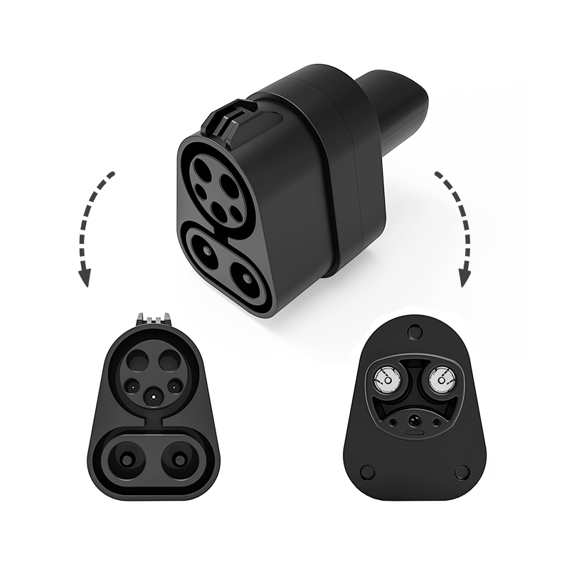 Ccs2 To Ccs1 Fast Charge Adapter 250Kw - # ￥250kW EVコネクター DC急速充電 CCS2 to