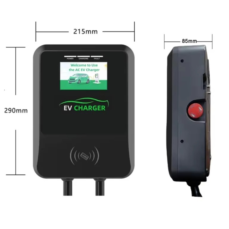 ウォールボックス 22kW EV充電ステーション ウォールチ - 22Kw Wallbox Type 2 Ocpp Rfid のレビューと価格