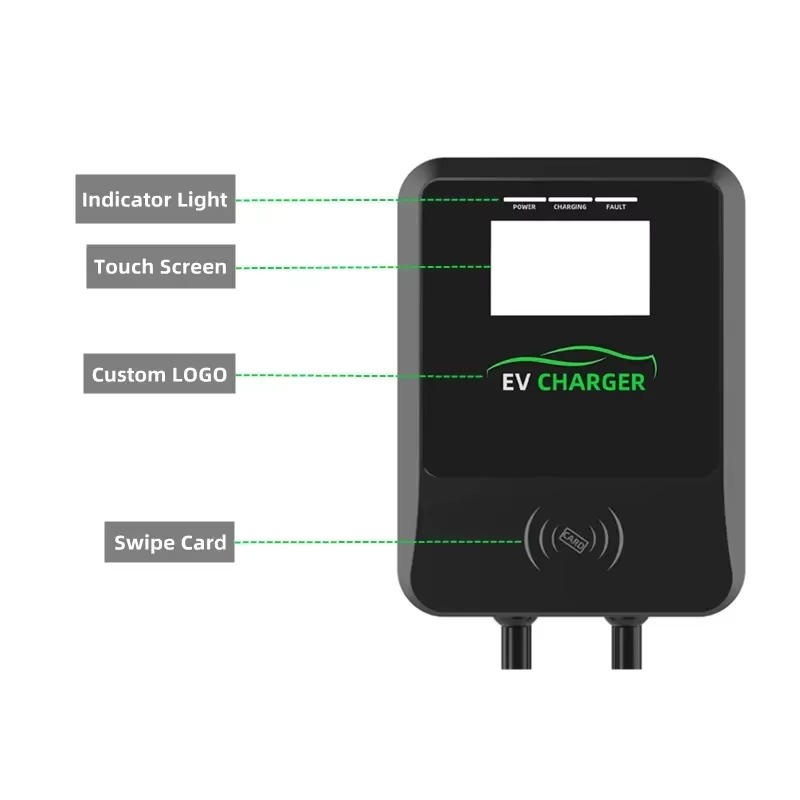 ウォールボックス 22kW EV充電ステーション ウォールチ - 22Kw Wallbox Type 2 Ocpp Rfid のレビューと価格
